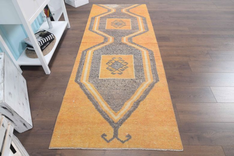 Orange Vintage Runner Rug