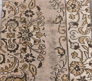 Vintage Brown Runner Rug - Thumbnail