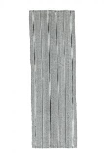 3x8 Vintage Kilim Rug Striped Runner - Thumbnail