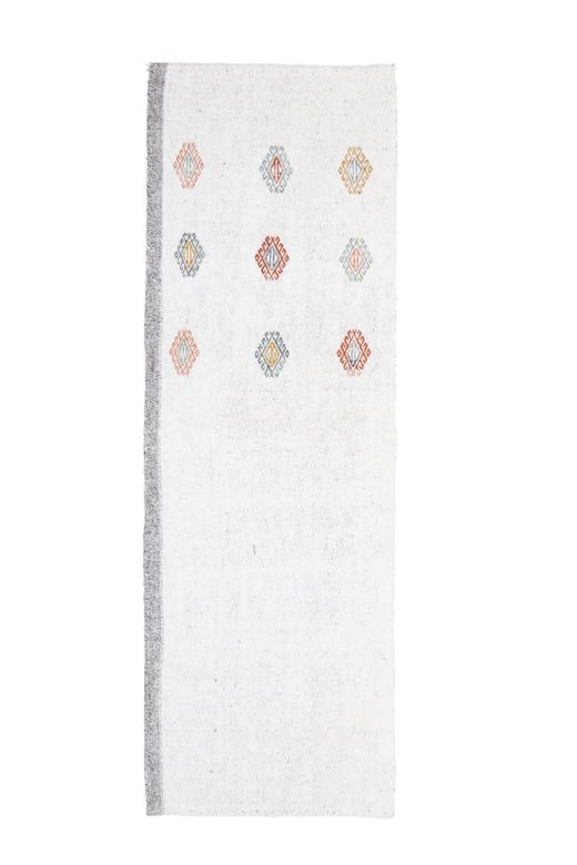 3x8 Wool Vintage Runner Rug