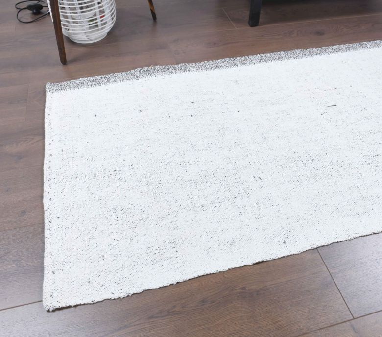 3x8 Wool Vintage Runner Rug