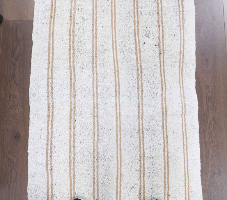 3x8 Wool Vintage Runner Rug