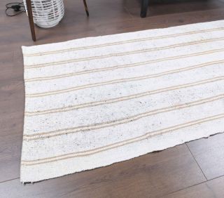 3x8 Wool Vintage Runner Rug - Thumbnail