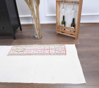 3x8 Wool Vintage Runner Rug - Thumbnail