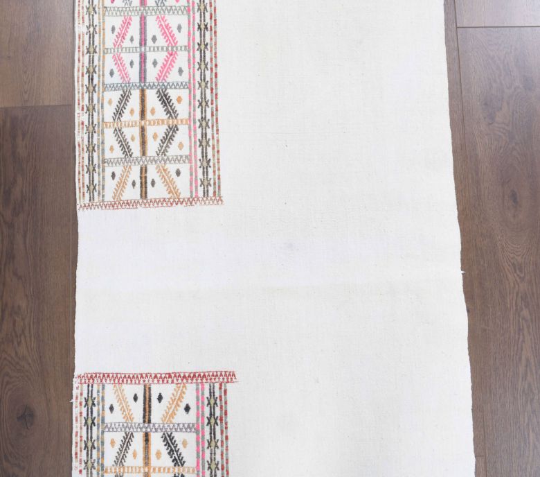 3x8 Wool Vintage Runner Rug