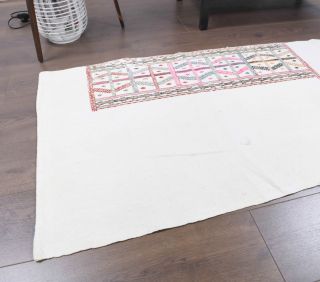 3x8 Wool Vintage Runner Rug - Thumbnail