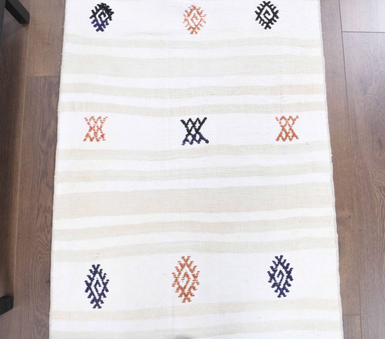 3x8 Wool Vintage Runner Rug