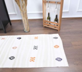 3x8 Wool Vintage Runner Rug - Thumbnail