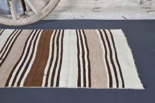 3x8 Wool Vintage Runner Rug - Thumbnail