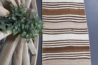 3x8 Wool Vintage Runner Rug - Thumbnail