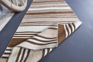 3x8 Wool Vintage Runner Rug - Thumbnail