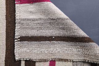 3x8 Wool Vintage Runner Rug - Thumbnail