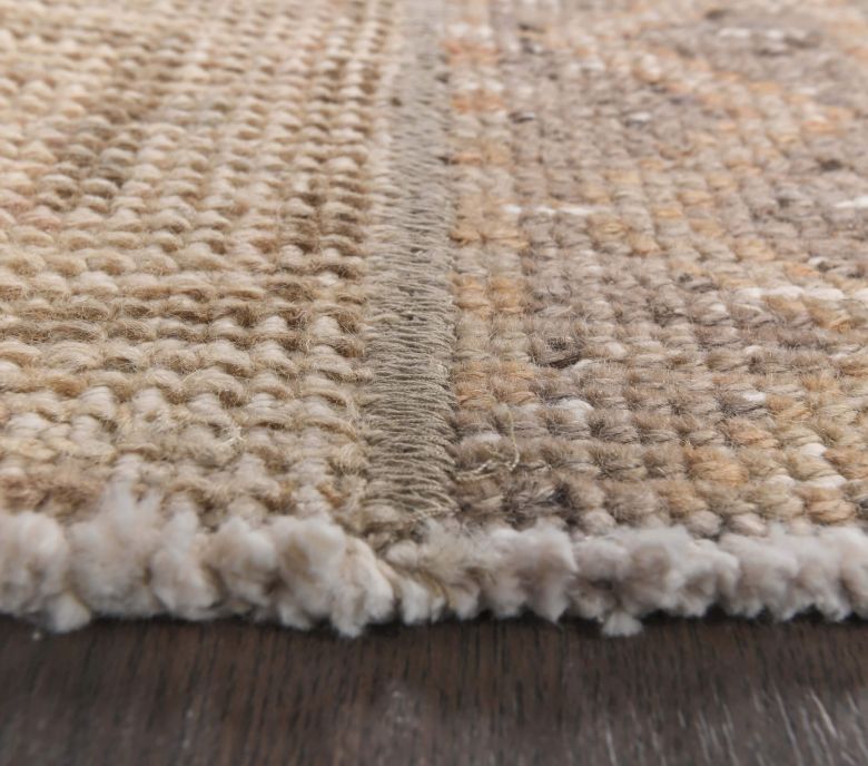 3x9 Vintage Handwoven Geometric Runner Rug