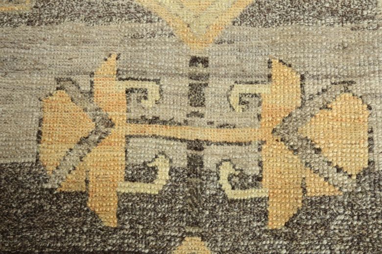 Vintage Yellow Runner Rug