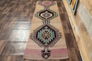 Vintage Muted Runner Rug - Thumbnail