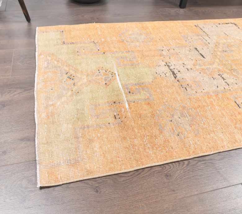 Vintage Oushak Runner Rug - 24705