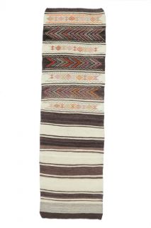 3x9 Vintage Kilim Rug Runner - Thumbnail