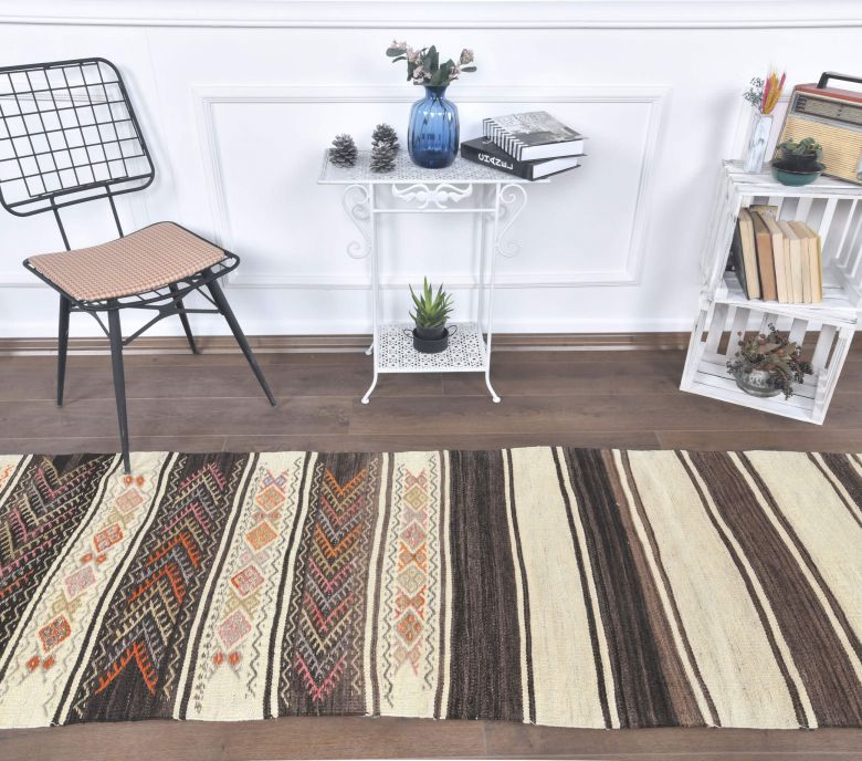 3x9 Vintage Kilim Rug Runner