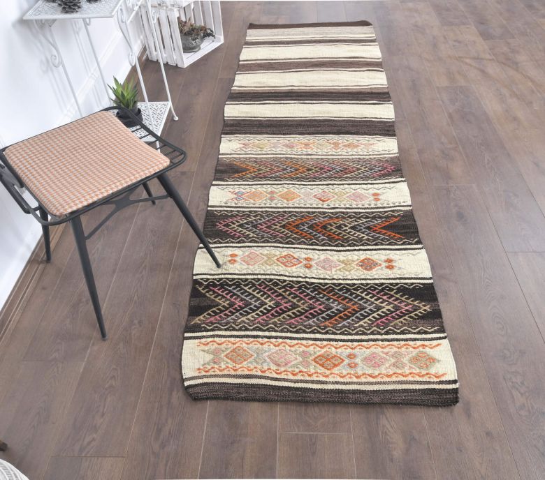 3x9 Vintage Kilim Rug Runner