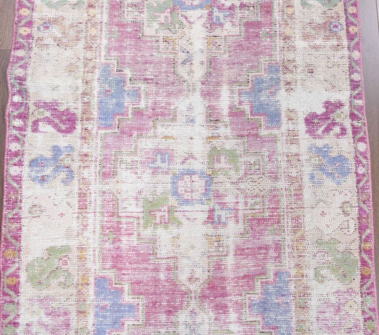 3x9 Wool Antique Runner Rug