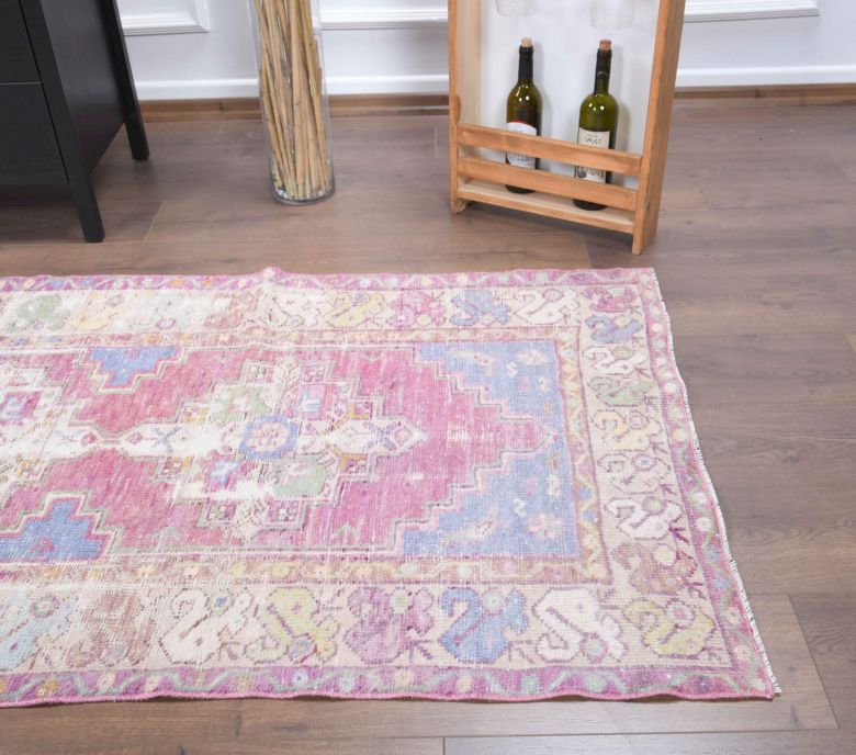 3x9 Wool Antique Runner Rug