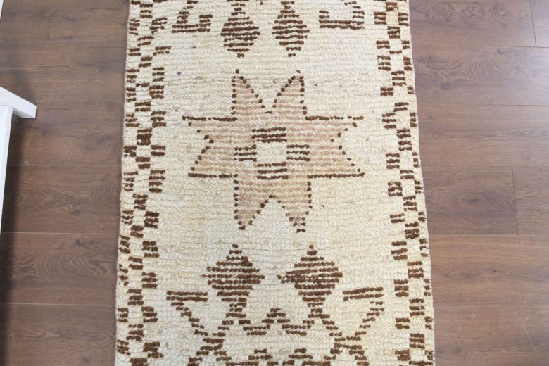 3x9 Wool Vintage Runner Rug