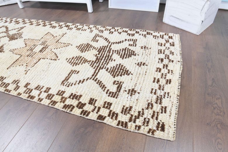 3x9 Wool Vintage Runner Rug