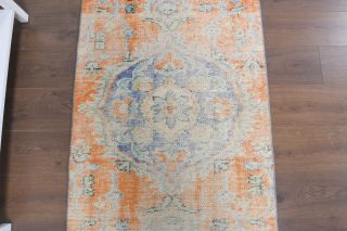 3x9 Antique Hallway Runner Rug - Thumbnail