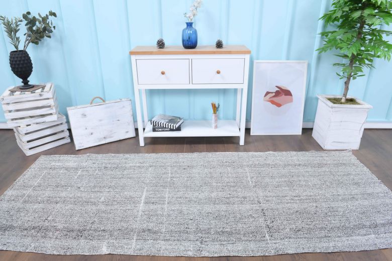 3x9 Wool Vintage Runner Rug