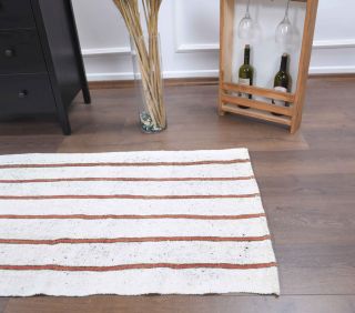 3x9 Wool Vintage Runner Rug - Thumbnail