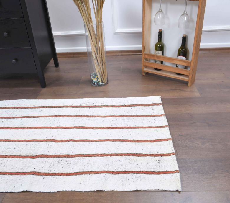 3x9 Wool Vintage Runner Rug