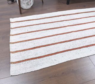 3x9 Wool Vintage Runner Rug - Thumbnail