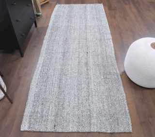 3x9 Wool Vintage Runner Rug - Thumbnail