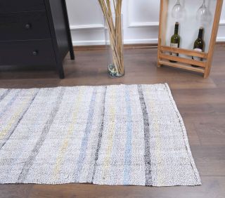 3x9 Wool Vintage Runner Rug - Thumbnail