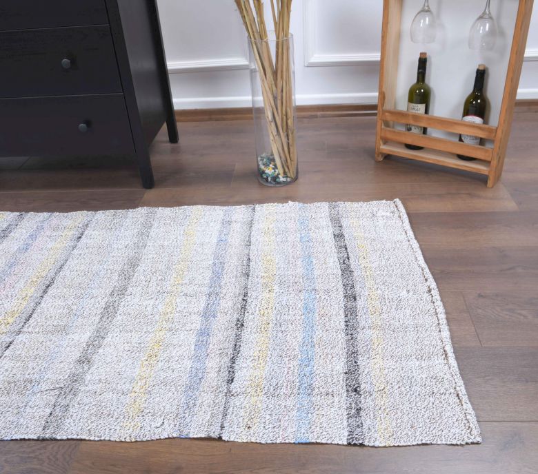 3x9 Wool Vintage Runner Rug