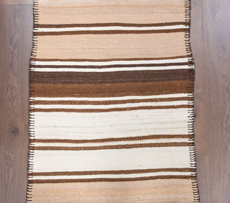 3x9 Wool Vintage Runner Rug