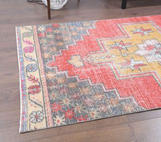 3x9 Wool Vintage Runner Rug - Thumbnail