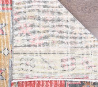 3x9 Wool Vintage Runner Rug - Thumbnail
