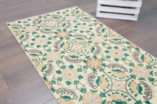 3x9 Wool Vintage Runner Rug - Thumbnail