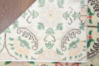 3x9 Wool Vintage Runner Rug - Thumbnail