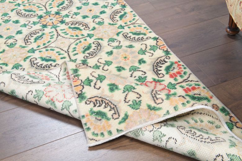 3x9 Wool Vintage Runner Rug