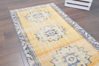 3x9 Wool Vintage Runner Rug - Thumbnail