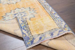 3x9 Wool Vintage Runner Rug - Thumbnail