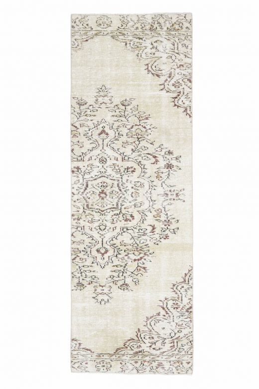 3x9 Wool Vintage Runner Rug