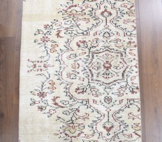 3x9 Wool Vintage Runner Rug - Thumbnail