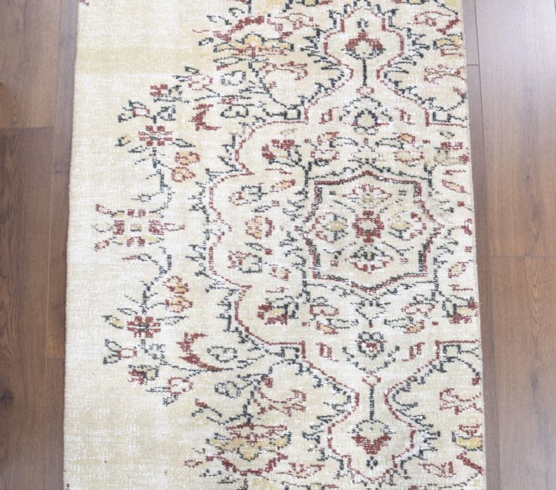 3x9 Wool Vintage Runner Rug