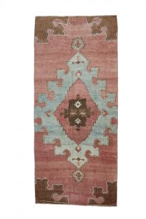 Tribal Vintage Runner Rug - Thumbnail