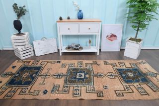 Vintage Anatolian Runner Rug - Thumbnail