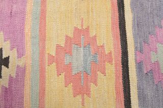 4x10 Wool Vintage Runner Rug - Thumbnail