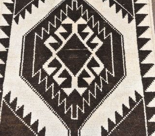 Handmade Vintage Runner Rug - Thumbnail